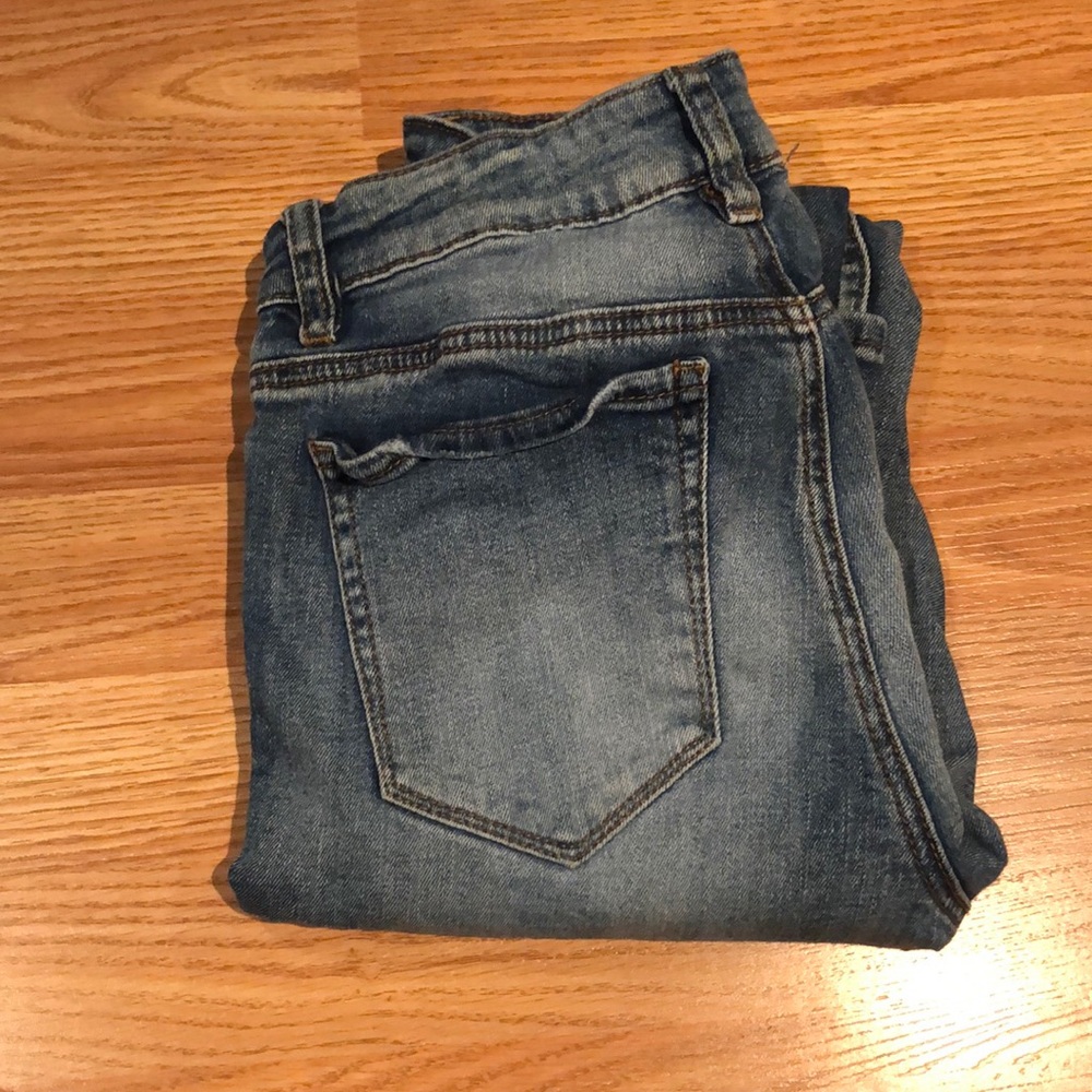 Skinny jeans mid-high rise